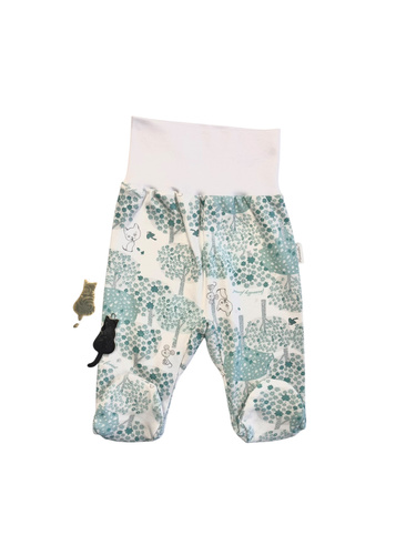 Дитячі півповзунки Mamatti PD15120 – з візерунком, бавовняні