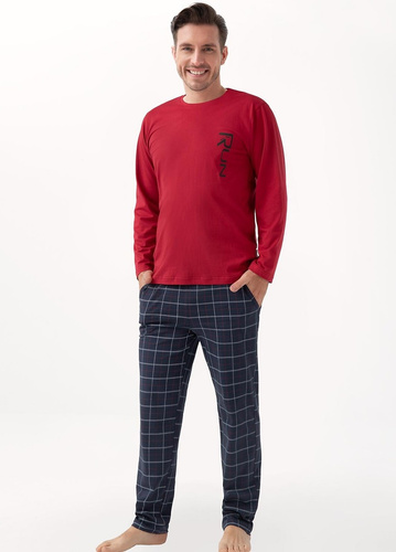 Піжама чоловіча 810 Luna, червоний
