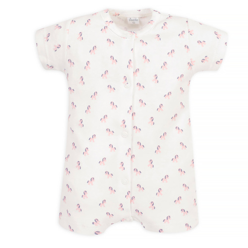 Дитячий ромпер на кнопочках Lovely Day Pinokio, - рожевий