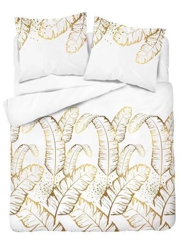 Постільний комплект 4681 B Home Satin Detexpol, -білий