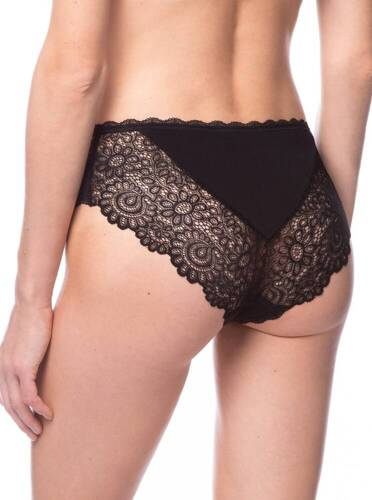 Набір трусиків жіночих 2шт. L-MOD1563 BI A'2 Lama,- чорний/бежевий