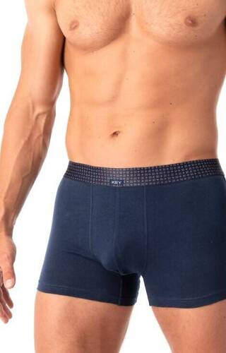Труси боксерки чоловічі MXH 237 Key, - темно-синій