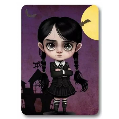 Флісовий плед дитячий Венсдей Wednesday Setino, - фіолетовий