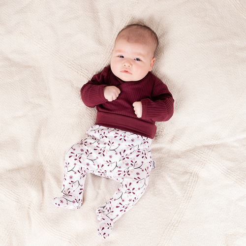 217009 Бавовняний напівповзунок Nicol Alisa для немовлят 56–68