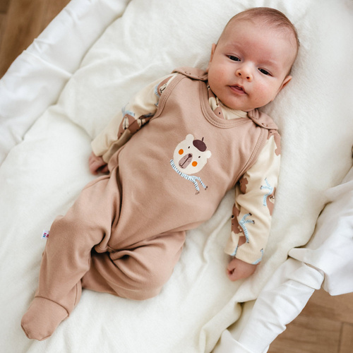 Сліп дитячий Beary Cool Eevi – бежевий, бавовна