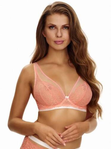 Бюстгальтер м'який 2470 bralette Lupoline, - бежевий/чорний