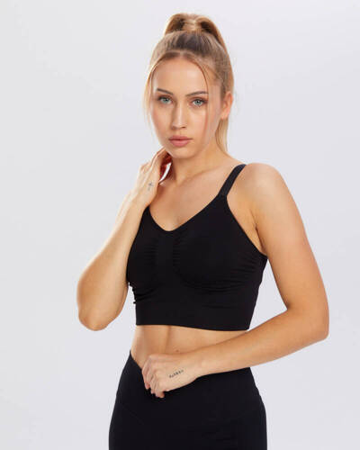 Бюстгальтер спортивний Flex Spaio black