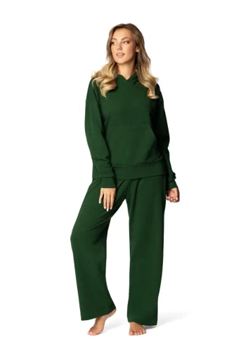 Жіночий спортивний костюи DK-K-B8 Dkaren -зелений