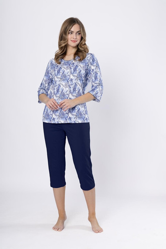 Піжама жіноча Ewlin 1661  Leveza, -блакитний