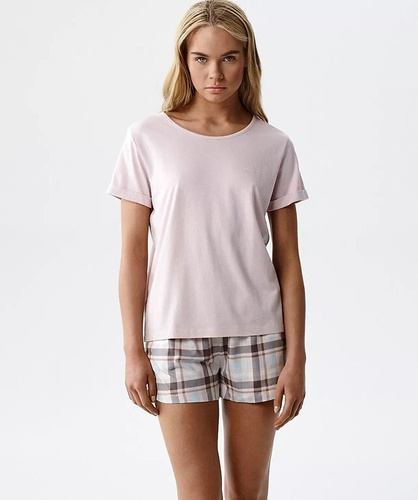 Жіноча піжама Atlantic NLP-512 модал бавовна з шортами та кишенями