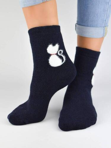 Шкарпетки жіночі SB034 Noviti, - 05 темно-синій