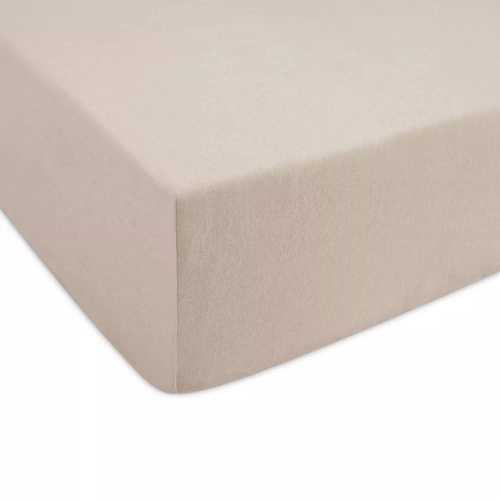 Трикотажне простирадло з резинкою Constance KARO, - бежевий 018