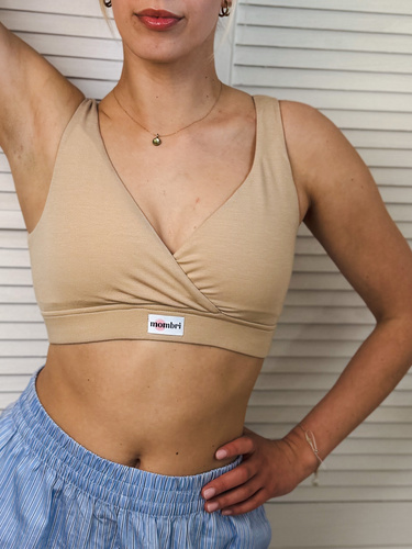 Milk&Love Mombri Klasyk водонепроникний бюстгальтер для годування beige