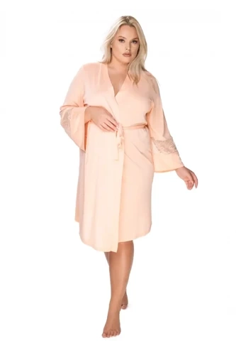 86462 Kamelia Szlafrok peniuar Mewa różowy