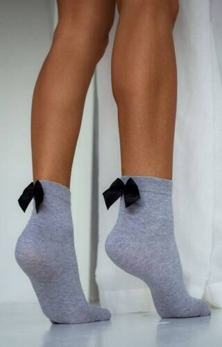 Шкарпетки жіночі 0965 Milena, - сірий