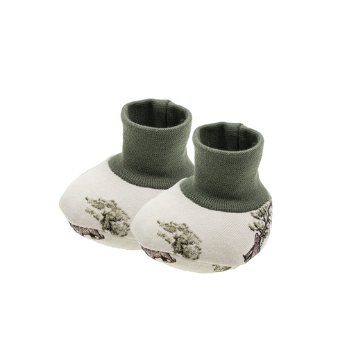 218084 Yogi Bear Пінетки бавовняні Nicol – немовлячі, лісовий принт