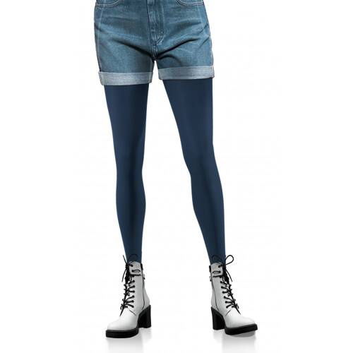 Теплі колготки жіночі 100 den Gerda Sesto Senso, - темно-синій