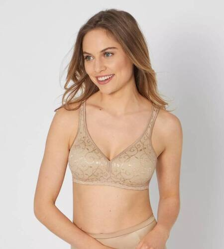 Бюстгальтер м'який Elegant Cotton N Triumph, - skin