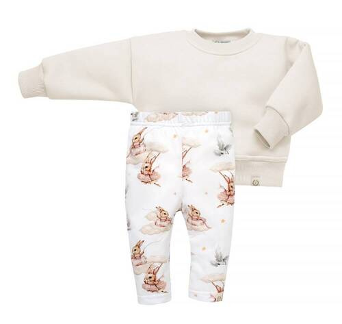 Дитячий спортивний костюмчик Tutu Rabbits Yosoy, - рожево-бежевий