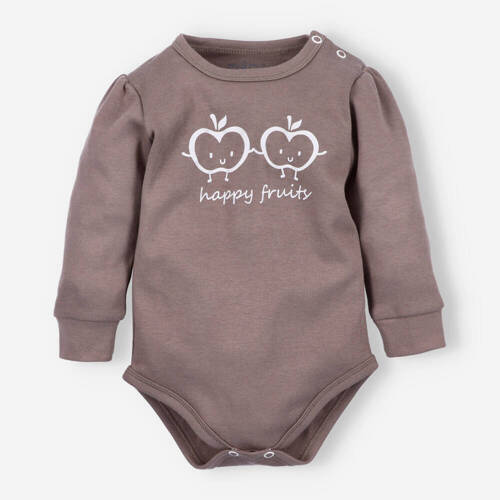 Боді з органічної бавовни ABN-5296/CZE Happy Apples Nini коричневий