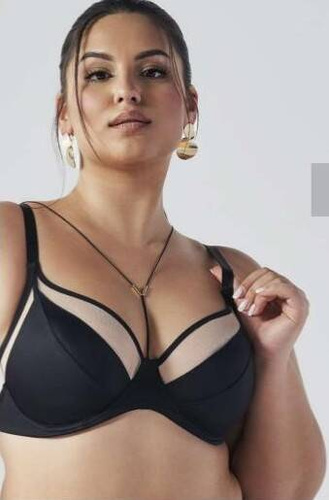 Бюстгальтер напівм'який semi-soft 2135 Ava, - чорний