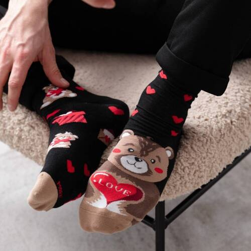 Чоловічі шкарпетки "Не до пари" 079 Nie Do Pary More - чорний 064