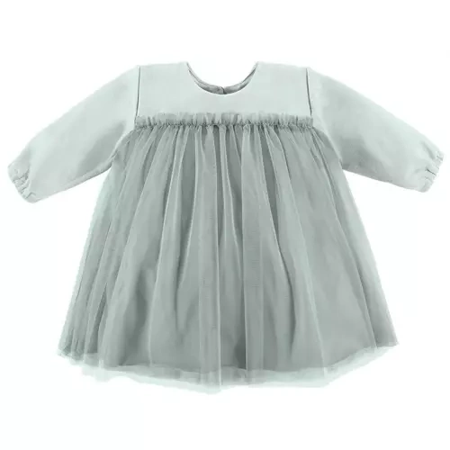 Дитяче платтячко з довгим рукавом Ceremony Eevi, - зелений