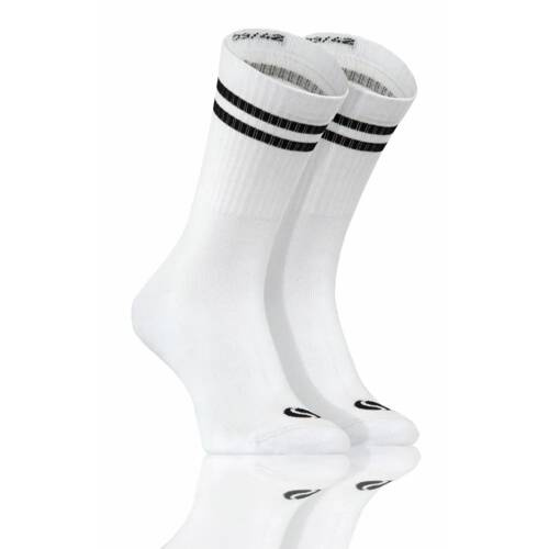 Високі спортивні шкарпетки SKB04 Sesto Senso, - білий