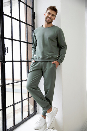 Спортивний костюм чоловічий Scott 3068 Dkaren, - зелений