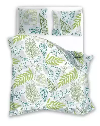 Комплект постільної білизни Harmony 13 liście  Faro, - зелений