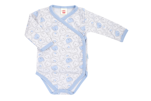 Дитяче боді з довгим рукавом "Blue Bears" Makoma