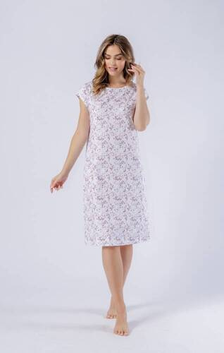 Нічна сорочка жіноча 1545 Feba Leveza, - білий