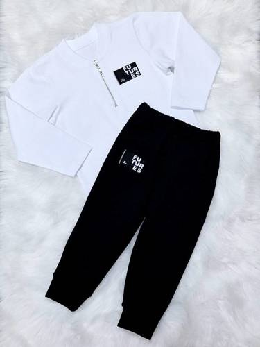 Дитяча кофта з довгим рукавом Futures Bambarillo, - білий