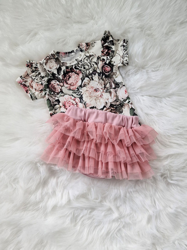 Спідничка фатінова для немовлят Bloomers ze Bambarillo, - димчасто-рожевий