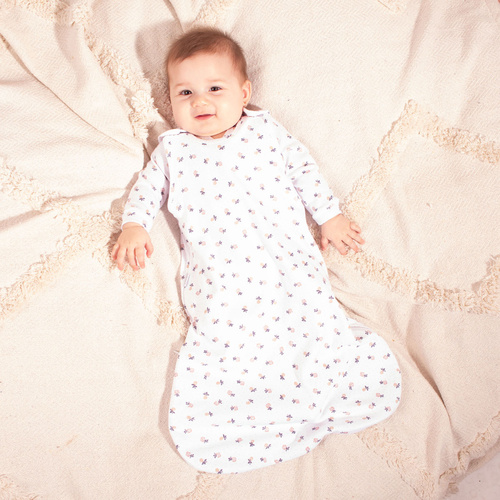 Спальний мішок Nicol 220043 бавовна квіти 0–9 міс. для немовлят