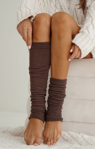 Гетри в рубчик 1528-001 Milena, -  бежевий