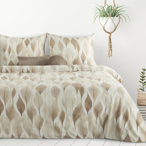 Постільна білизна Dafne Design 91 з квітковим принтом двостороння м’яка