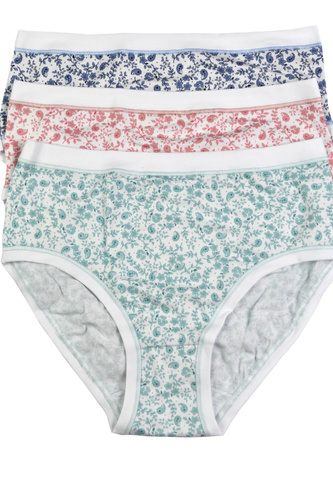 Cotonella 3363 MIDI-5H100 – жіночі трусики, 3 шт., бавовняні, зручні та дихаючі