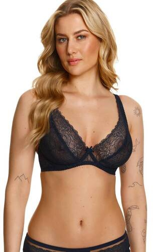 Бюстгальтер м'який 2402 bralette Lupoline, - темно-синій