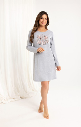 Нічна сорочка жіноча 162 Regina, -  сірий