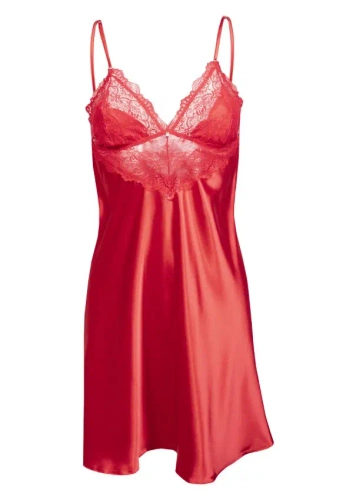 Frances Halka satynowa koszulka damska DKaren - czarny